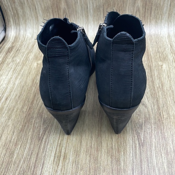 Eileen Fisher Leather Black Anke Boot - Picture 4 of 11